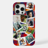Aangepaste 11 fotocollage iPhone hoesje (Achterkant)