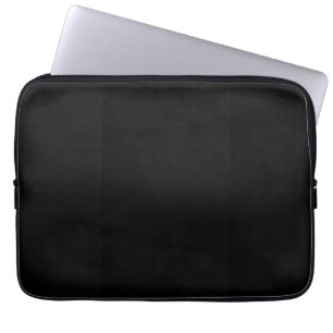 Aangepaste 13-inch zwarte neopreen laptophoes laptop sleeve