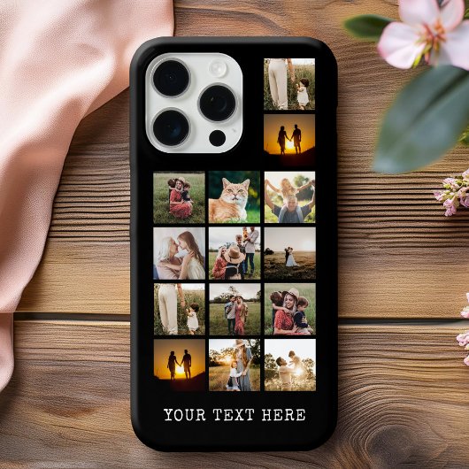 Aangepaste 14 foto-collage Case-Mate iPhone case