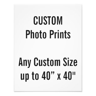 Aangepaste 14-inch x 18-inch fotoafdrukken (of een foto afdruk