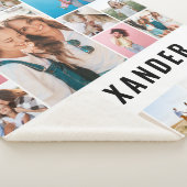 Aangepaste 16 beste fotovriend moderne minimale sherpa deken (3/4)