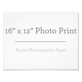 Aangepaste 16 x 12 foto's afdrukken foto afdruk