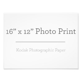 Aangepaste 16 x 12 foto's afdrukken foto afdruk