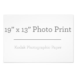 Aangepaste 19 x 13 foto's afdrukken foto afdruk