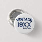 Aangepaste  19XX Limited Edition Ronde Button 3,2 Cm (Voorkant /achterkant)
