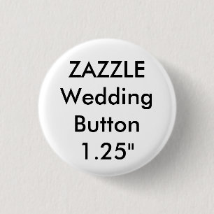 Aangepaste 1,25-inch ronde Button voor bruiloft