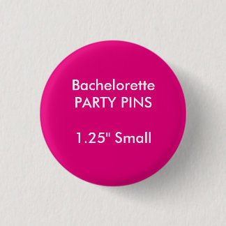 Aangepaste 1,25-inch Small Round Bachelorette Part Ronde Button 3,2 Cm