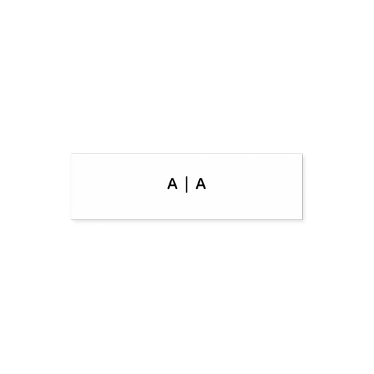 Aangepaste 1.4" x 0.4" Stempel (Design)