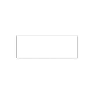 Aangepaste 1,8" x 0,65" stempel