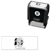 Aangepaste 1,8" x 0,65" stempel (In situ)