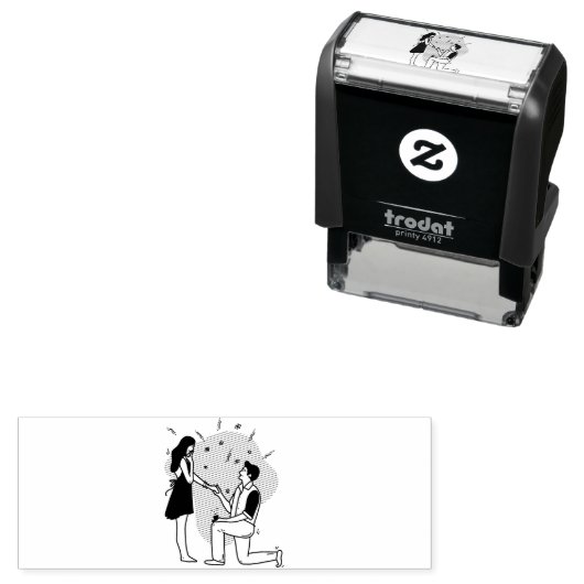 Aangepaste 1,8" x 0,65" stempel (In situ)