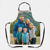 Aangepaste 1 Foto Familie Schort (Voorkant)