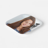 Aangepaste 2025 Afstuderen foto Attorney Law Schoo Papieren Bordje (Gebogen)