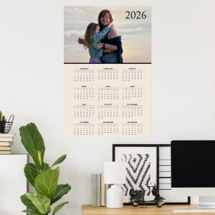 Aangepaste 2026 Agenda Poster