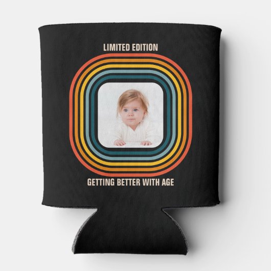 Aangepaste 20e 30e 40e 50e 60e 70 verjaardag Squad Blikjeskoeler (Achterkant)