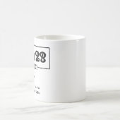 Aangepaste 21e verjaardag viering 21 in 23 Est 200 Koffiemok (Center)