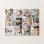 Aangepaste 252 Stuk Multi Photo Collage Legpuzzel (Horizontaal)