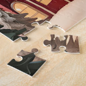 Aangepaste 252 stuk Winter Wonderland Holiday Fun Legpuzzel (Zijkant)