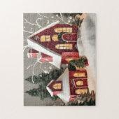 Aangepaste 252 stuk Winter Wonderland Holiday Fun Legpuzzel (Verticaal)
