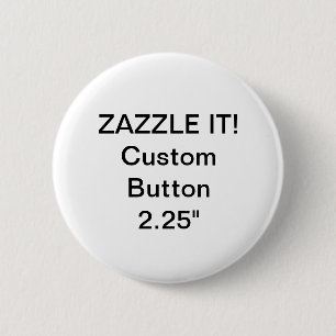 Aangepaste 2,25-inch Button badge Blanco Sjabloon