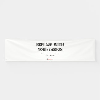 Aangepaste 2.5' x 10' Vinyl Spandoek