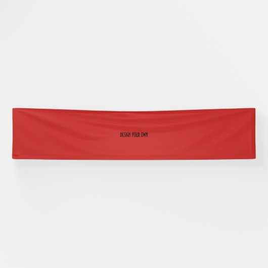aangepaste 2.5'x12' banner (Horizontaal)