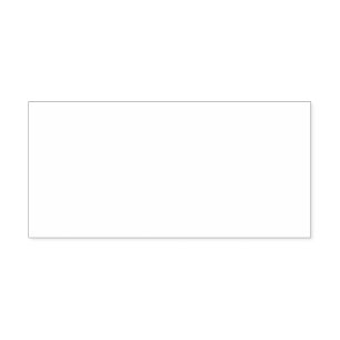 Aangepaste 2,9" x 1,4" stempel