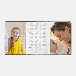 Aangepaste 2-foto- en jaarkalender 2027 Grote Muis Bureaumat