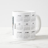 Aangepaste 2 fotocollage 2024 kalender extra grote beker (Voorkant rechts)