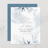 Aangepaste 2 Isaac Ruth Budget Dusty Blue Waterver (Voorkant / Achterkant)