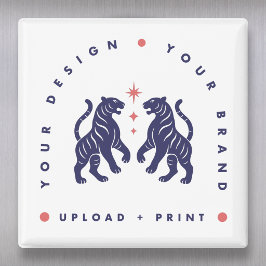 Aangepaste 2" magneet | Ontwerp upload koelkastmag