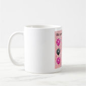 Aangepaste 30e verjaardag Design Mok - Roze (Links)