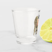 Aangepaste 30e verjaardag shot glas (Links)