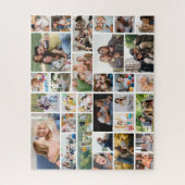 Aangepaste 31 Photo Collage 520pcs Medium-Moeilijk Legpuzzel (Verticaal)