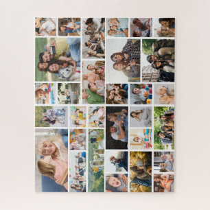 Aangepaste 31 Photo Collage 520pcs Medium-Moeilijk Legpuzzel