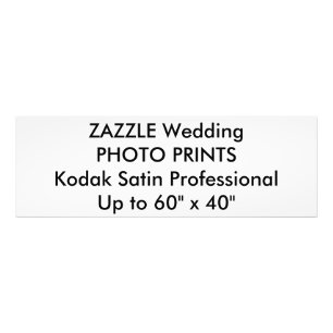 Aangepaste 36 x 12-inch professionele foto-Prints Foto Afdruk