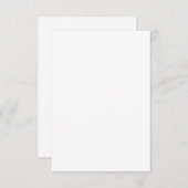 Aangepaste 3.5x5 matte platte uitnodigingen | pers (Voorkant / Achterkant)