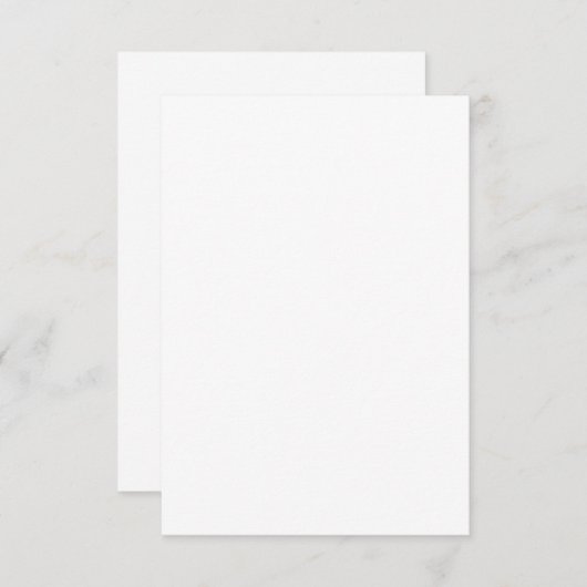 Aangepaste 3.5x5 matte platte uitnodigingen | pers (Voorkant / Achterkant)
