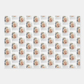 Aangepaste 3 foto inpakpapier vellen (Voorkant 2)