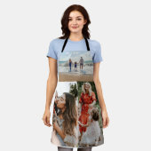 Aangepaste 3 fotocollage Voeg uw favoriete Afbeeld Schort (Gedragen)