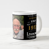 Aangepaste 40e verjaardag extra grote beker (Voorkant rechts)