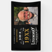 Aangepaste 40e verjaardag spandoek (Verticaal)