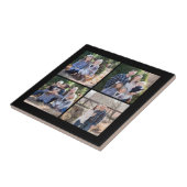 Aangepaste 4 foto tegeltje (Zijkant)