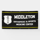 Aangepaste 4 x 8 Outdoor Banner Met Jouw tekst & L (Horizontaal)