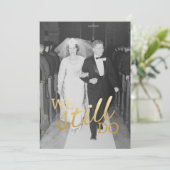 Aangepaste 56e trouwdag foto We Still Do Kaart (Staand voorkant)