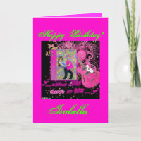 Aangepaste 5x7 Happy Birthday Gerecyclede Wenskaar
