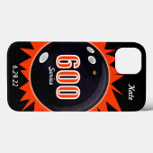 Aangepaste 600 Bowling-reeks, telefoondraagtas Case-Mate iPhone Case (Achterkant (horizontaal))