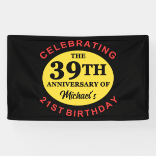 Aangepaste 60e verjaardag Humor Spandoek