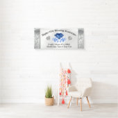 Aangepaste 65th Wedding Jubileum Banners (Insitu)
