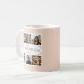 Aangepaste 6 foto collage beste oma ooit koffiemok (Voorkant links)